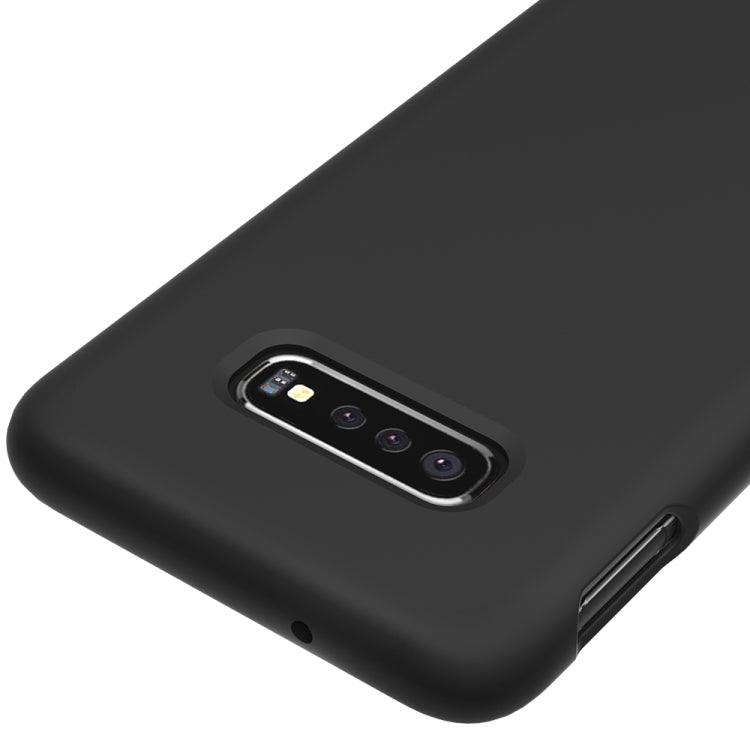 Shockproof Solid Color Liquid Silicone Case for Galaxy S10