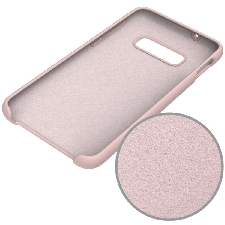 Shockproof Solid Color Liquid Silicone Case for Galaxy S10