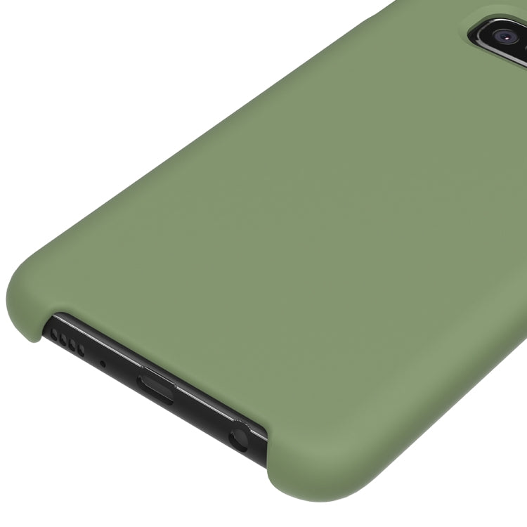 Shockproof Solid Color Liquid Silicone Case for Galaxy S10