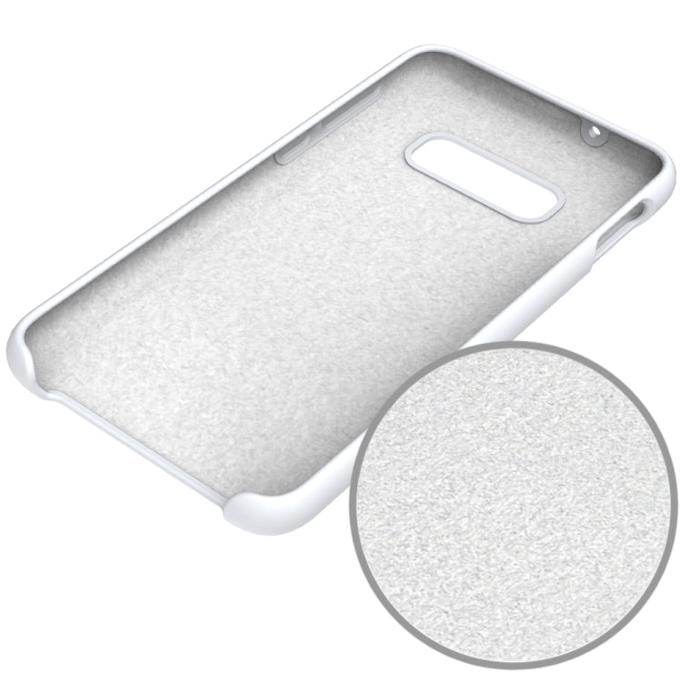 Shockproof Solid Color Liquid Silicone Case for Galaxy S10