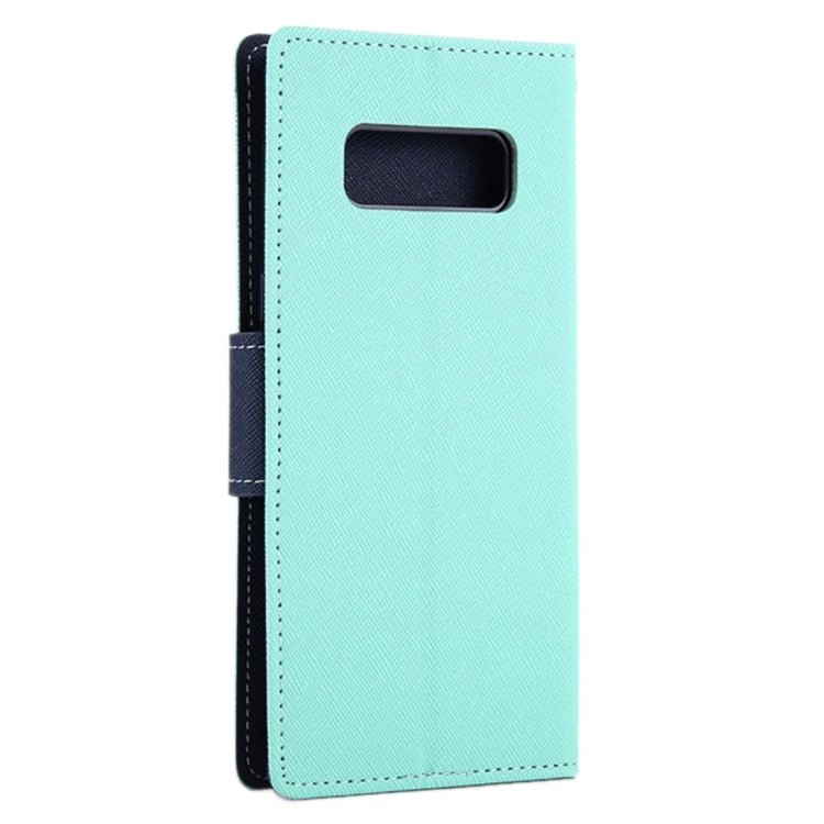 GOOSPERY FANCY DIARY for Galaxy Note 8 Cross Texture Horizontal Flip Leather Case with Card Slots & Wallet & Holder
