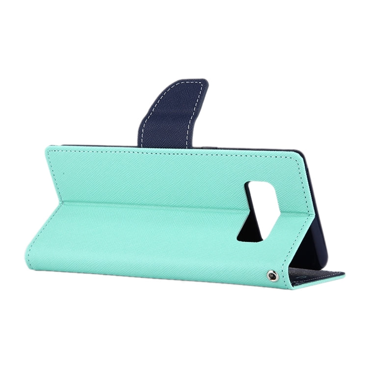 GOOSPERY FANCY DIARY for Galaxy Note 8 Cross Texture Horizontal Flip Leather Case with Card Slots & Wallet & Holder
