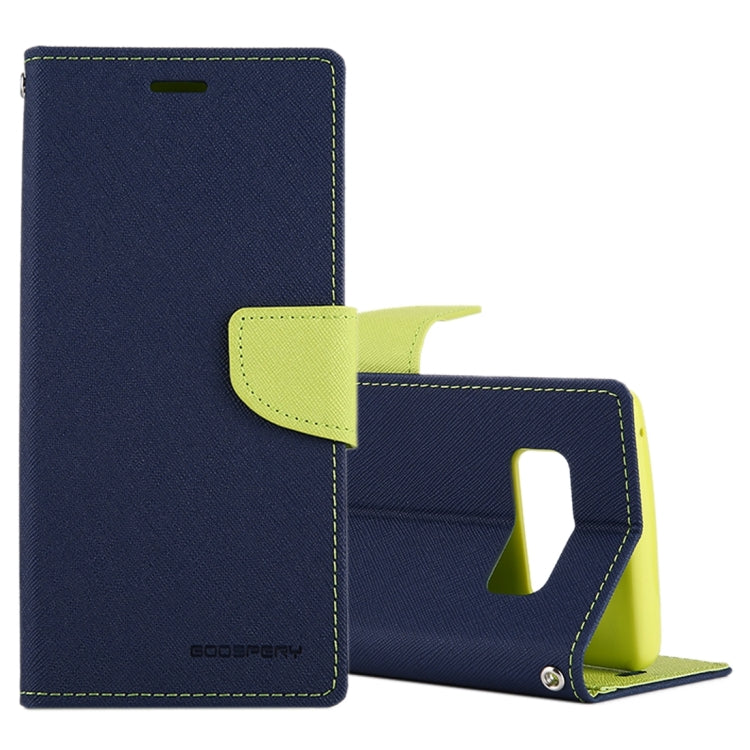GOOSPERY FANCY DIARY for Galaxy Note 8 Cross Texture Horizontal Flip Leather Case with Card Slots & Wallet & Holder