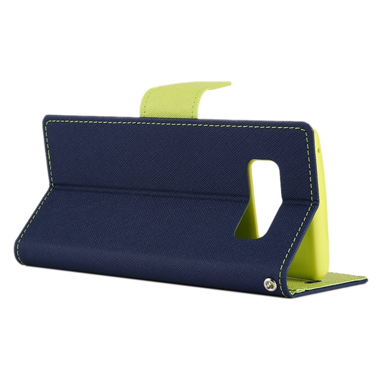 GOOSPERY FANCY DIARY for Galaxy Note 8 Cross Texture Horizontal Flip Leather Case with Card Slots & Wallet & Holder