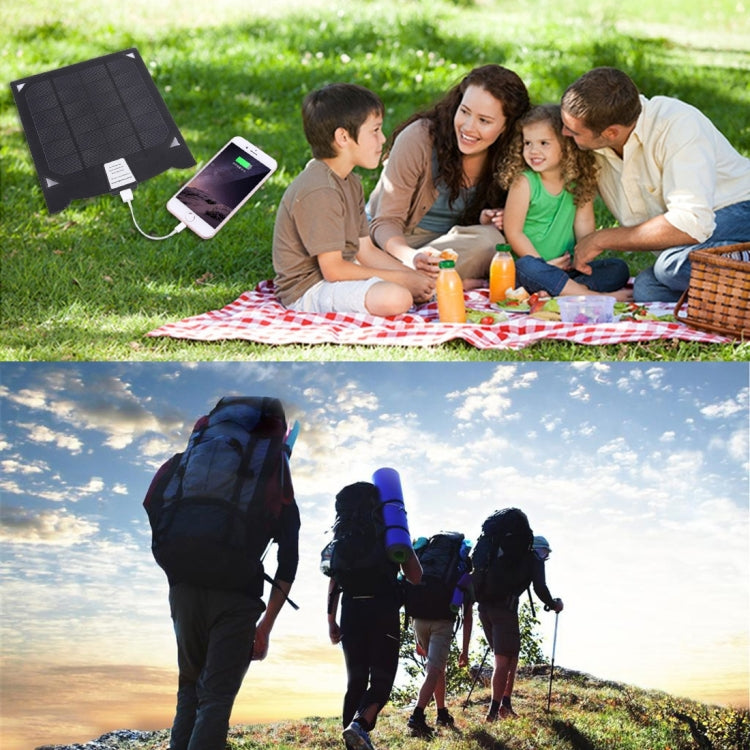 Portable 5W 5V 1A Solar Panel Charger for Mobile Phones & Digital Camera & MP3 & MP4 & iPad