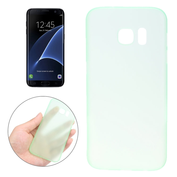 For Galaxy S7 Edge / G935 0.3mm Ultrathin Translucent Color PP Protective Cover Case
