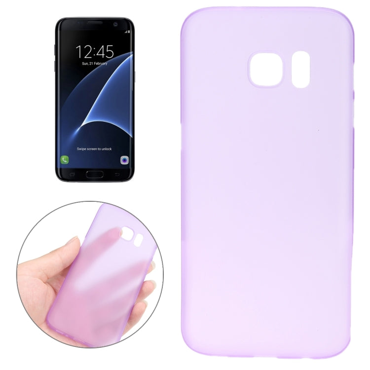 For Galaxy S7 Edge / G935 0.3mm Ultrathin Translucent Color PP Protective Cover Case