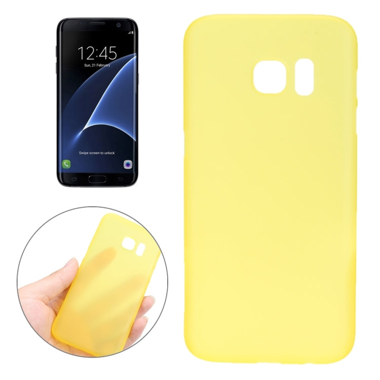For Galaxy S7 Edge / G935 0.3mm Ultrathin Translucent Color PP Protective Cover Case