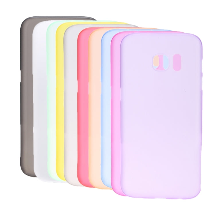 For Galaxy S7 Edge / G935 0.3mm Ultrathin Translucent Color PP Protective Cover Case