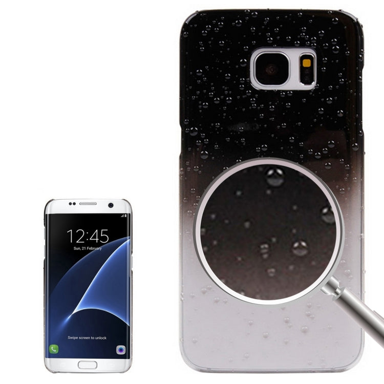 For Galaxy S7 Edge / G935 Artistic Water-drop Pattern PC Protective Cover Case