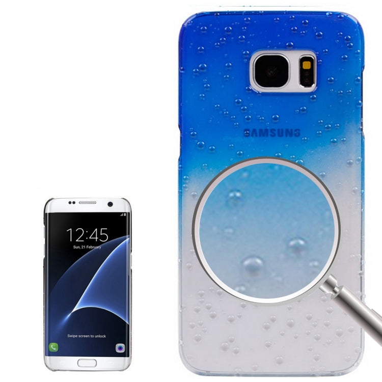 For Galaxy S7 Edge / G935 Artistic Water-drop Pattern PC Protective Cover Case