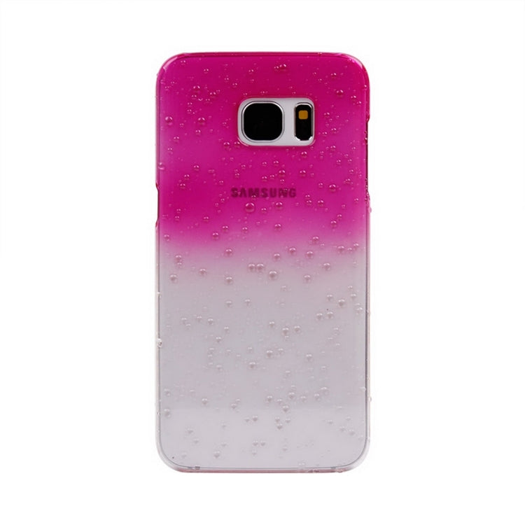 For Galaxy S7 Edge / G935 Artistic Water-drop Pattern PC Protective Cover Case