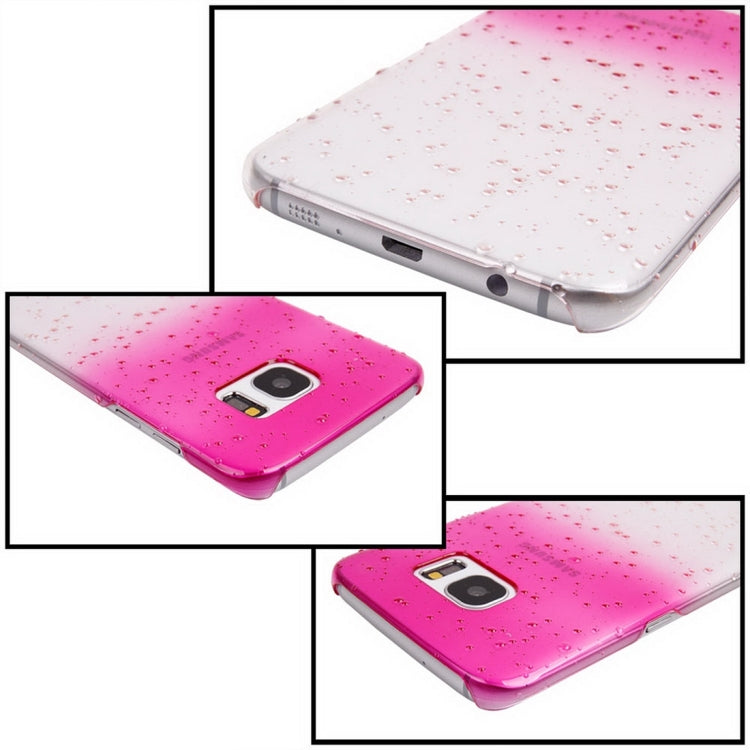 For Galaxy S7 Edge / G935 Artistic Water-drop Pattern PC Protective Cover Case
