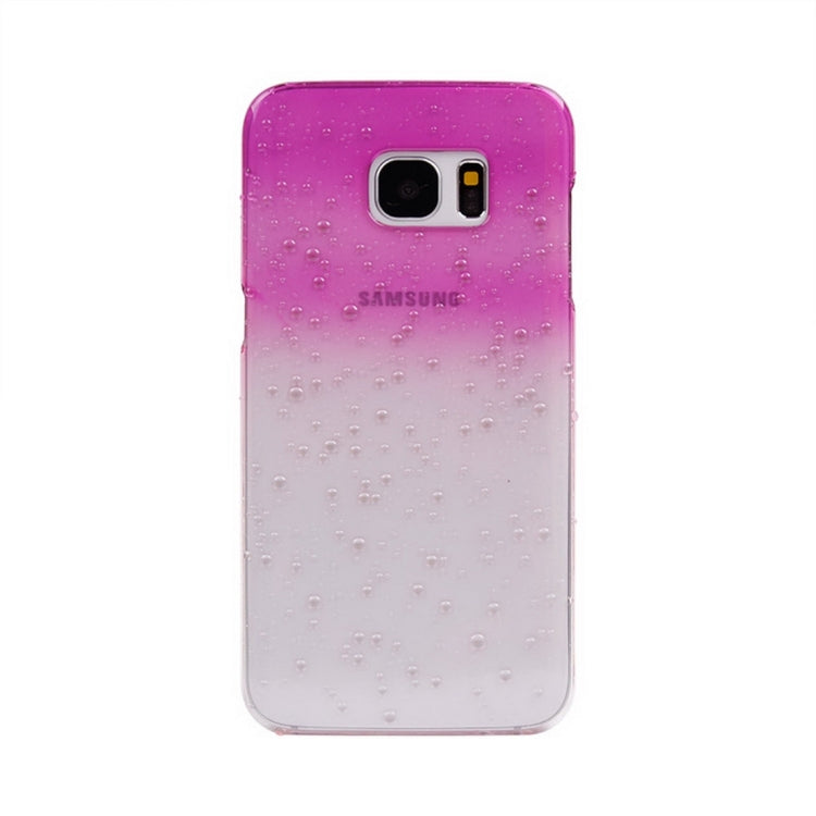 For Galaxy S7 Edge / G935 Artistic Water-drop Pattern PC Protective Cover Case