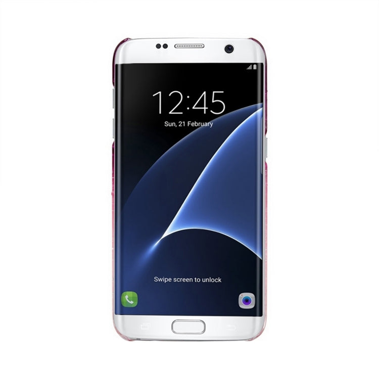 For Galaxy S7 Edge / G935 Artistic Water-drop Pattern PC Protective Cover Case