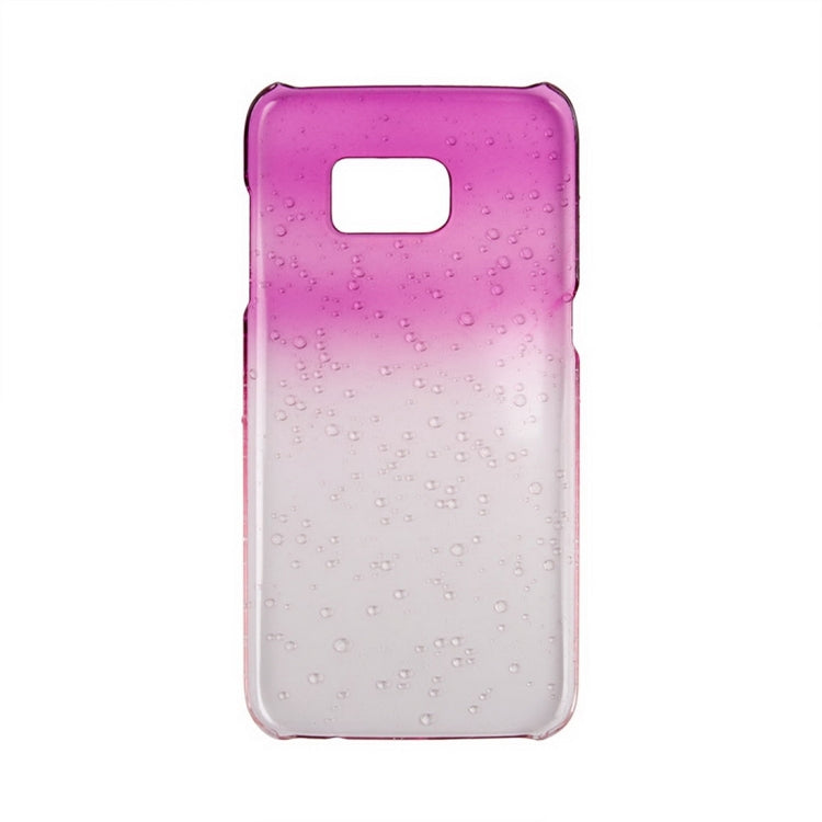 For Galaxy S7 Edge / G935 Artistic Water-drop Pattern PC Protective Cover Case