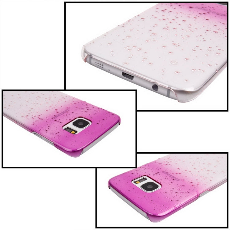 For Galaxy S7 Edge / G935 Artistic Water-drop Pattern PC Protective Cover Case
