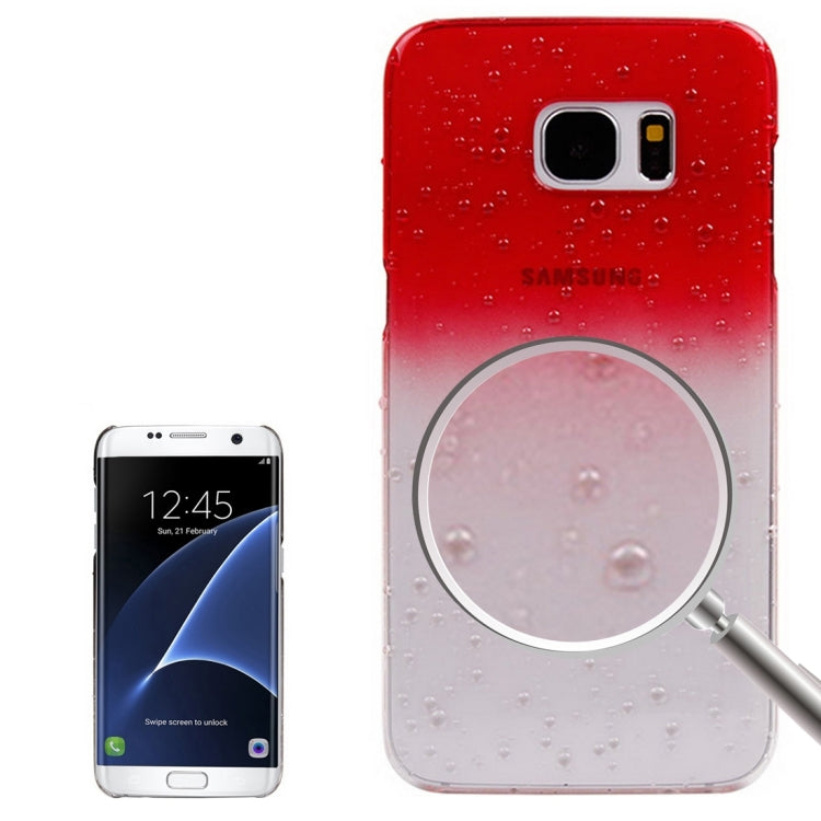 For Galaxy S7 Edge / G935 Artistic Water-drop Pattern PC Protective Cover Case