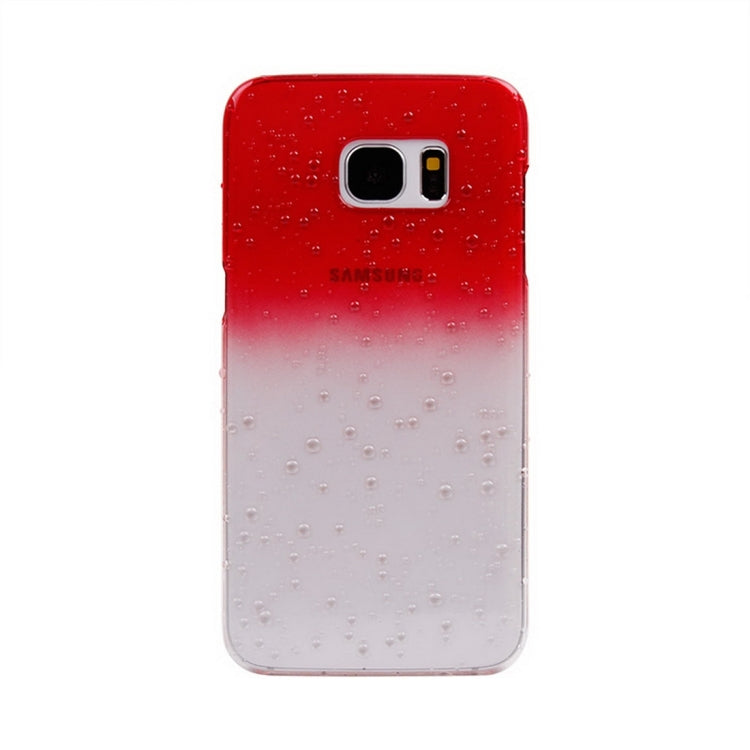 For Galaxy S7 Edge / G935 Artistic Water-drop Pattern PC Protective Cover Case