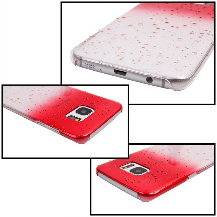 For Galaxy S7 Edge / G935 Artistic Water-drop Pattern PC Protective Cover Case