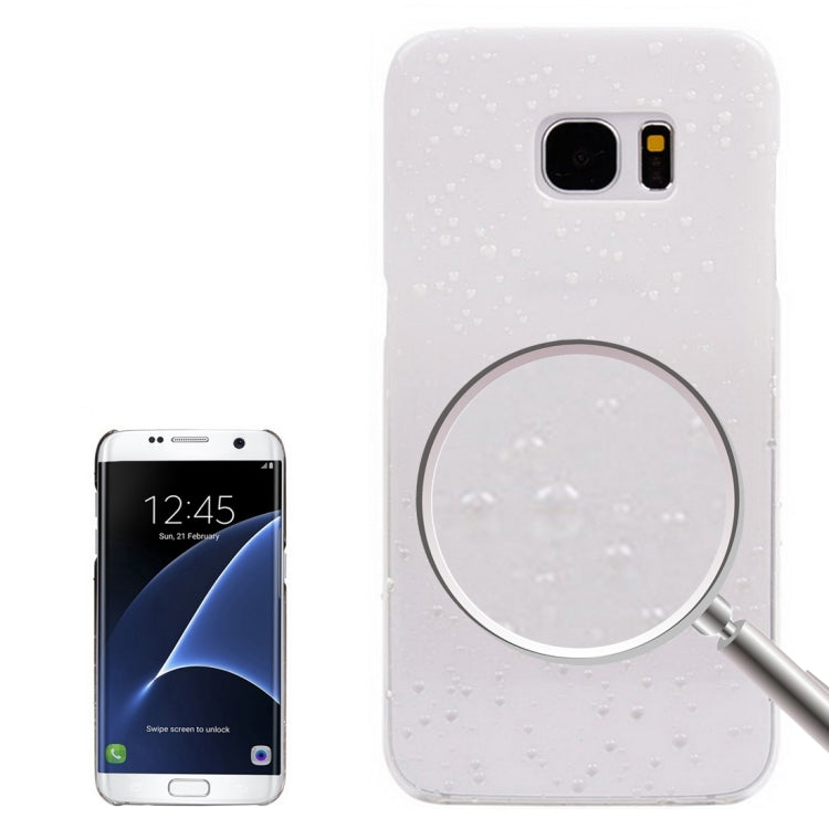 For Galaxy S7 Edge / G935 Artistic Water-drop Pattern PC Protective Cover Case