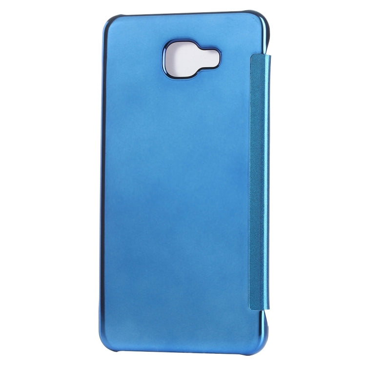 Electroplating Mirror Horizontal Flip Leather Case for Galaxy A9 (2016) / A900