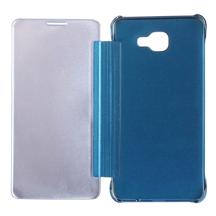Electroplating Mirror Horizontal Flip Leather Case for Galaxy A9 (2016) / A900