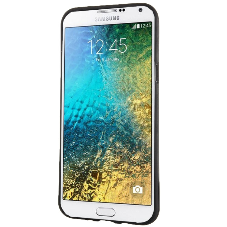 For Galaxy E5 / E500 MOTOMO Armor Metal + TPU Protective Case