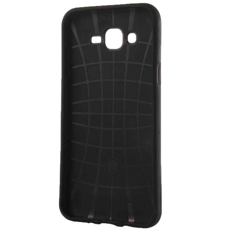 For Galaxy E5 / E500 MOTOMO Armor Metal + TPU Protective Case