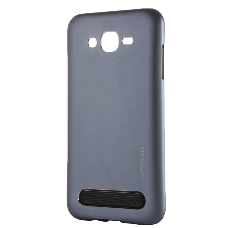 For Galaxy E5 / E500 MOTOMO Armor Metal + TPU Protective Case