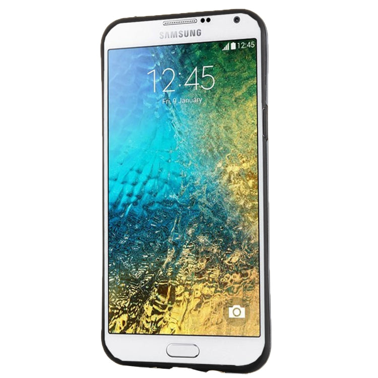 For Galaxy E5 / E500 MOTOMO Armor Metal + TPU Protective Case