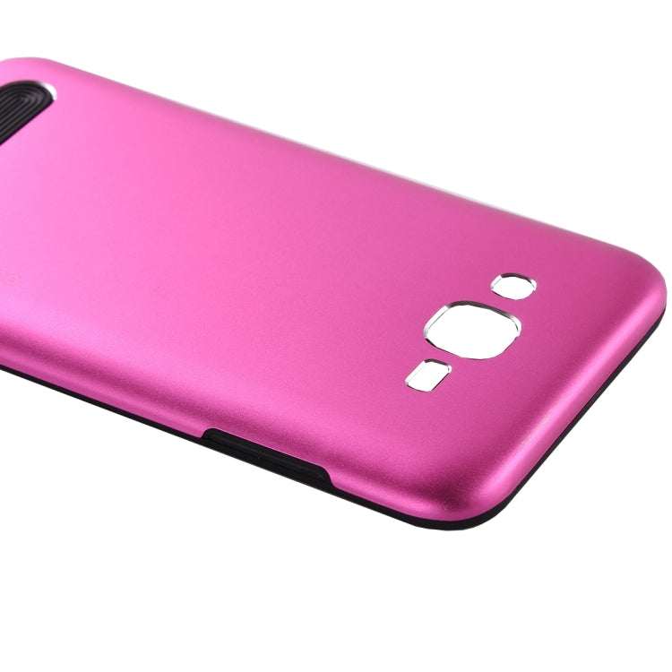 For Galaxy E5 / E500 MOTOMO Armor Metal + TPU Protective Case