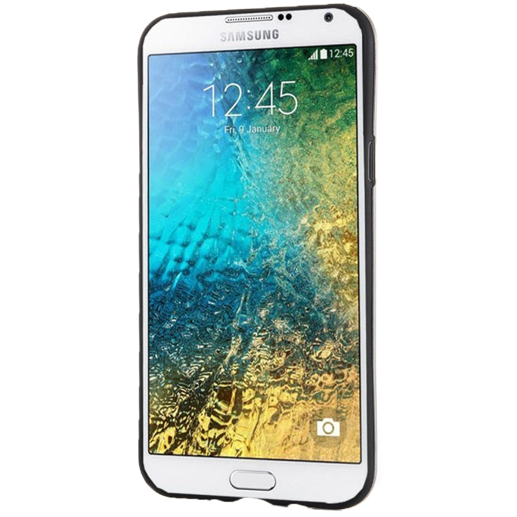 For Galaxy E5 / E500 MOTOMO Armor Metal + TPU Protective Case