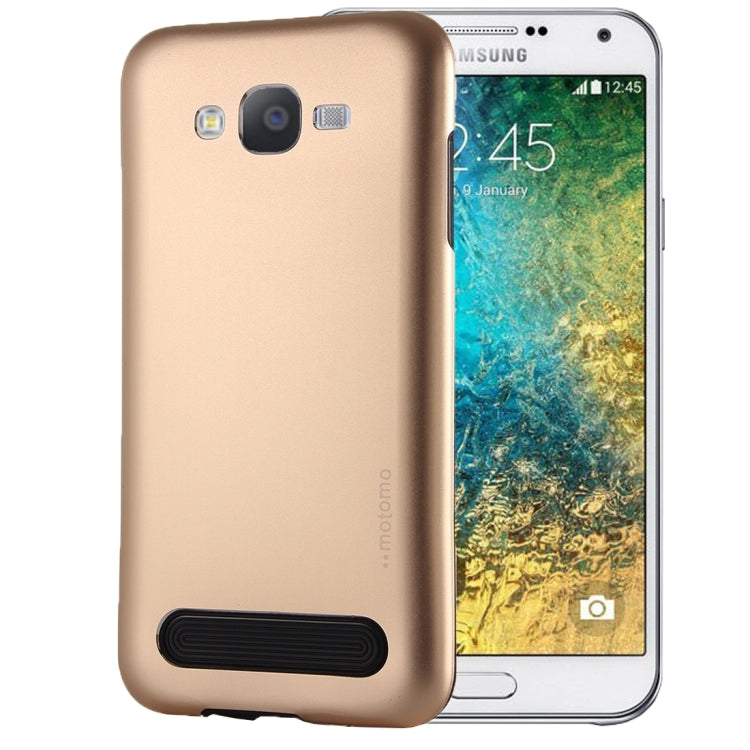 For Galaxy E7 / E700 MOTOMO Armor Metal + TPU Protective Case