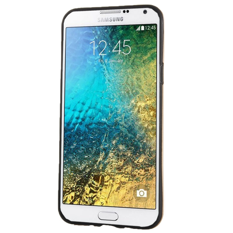For Galaxy E7 / E700 MOTOMO Armor Metal + TPU Protective Case