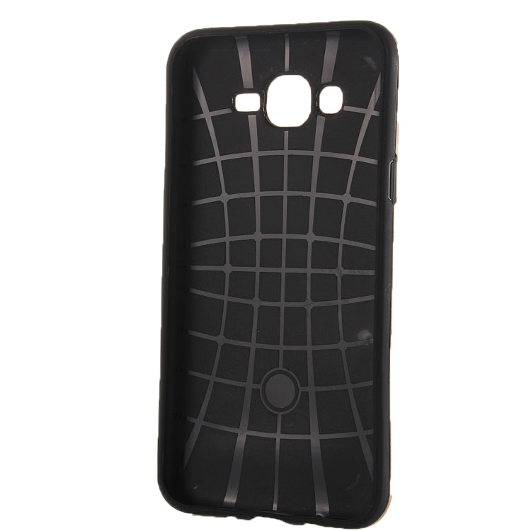 For Galaxy E7 / E700 MOTOMO Armor Metal + TPU Protective Case