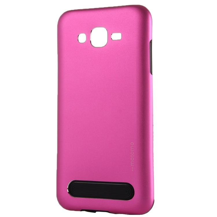 For Galaxy E7 / E700 MOTOMO Armor Metal + TPU Protective Case
