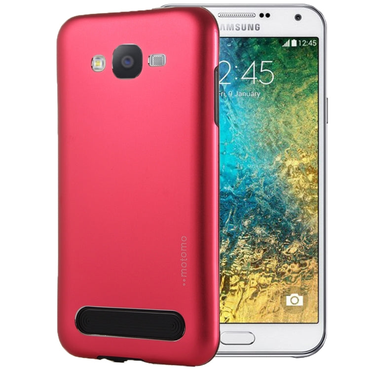 For Galaxy E7 / E700 MOTOMO Armor Metal + TPU Protective Case