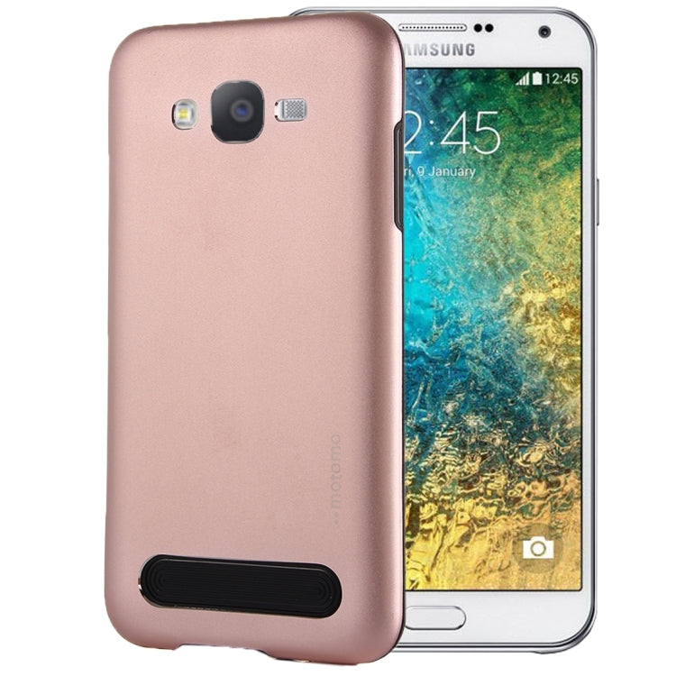 For Galaxy E7 / E700 MOTOMO Armor Metal + TPU Protective Case