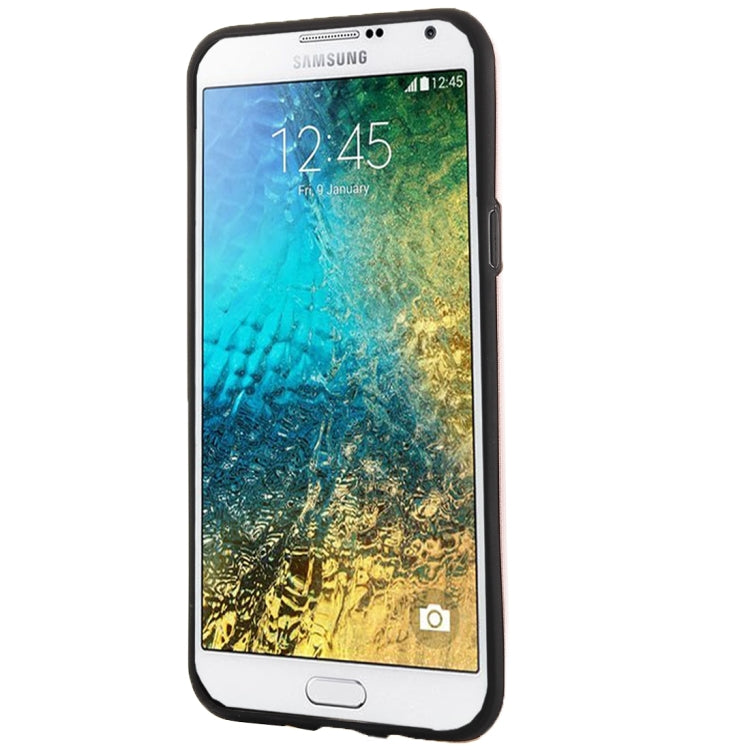 For Galaxy E7 / E700 MOTOMO Armor Metal + TPU Protective Case