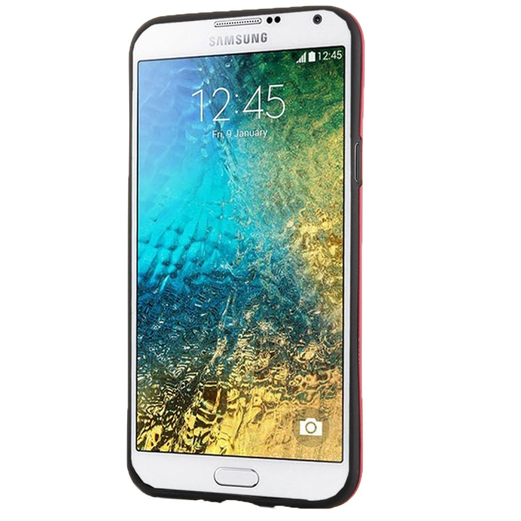 For Galaxy E7 / E700 MOTOMO Armor Metal + TPU Protective Case