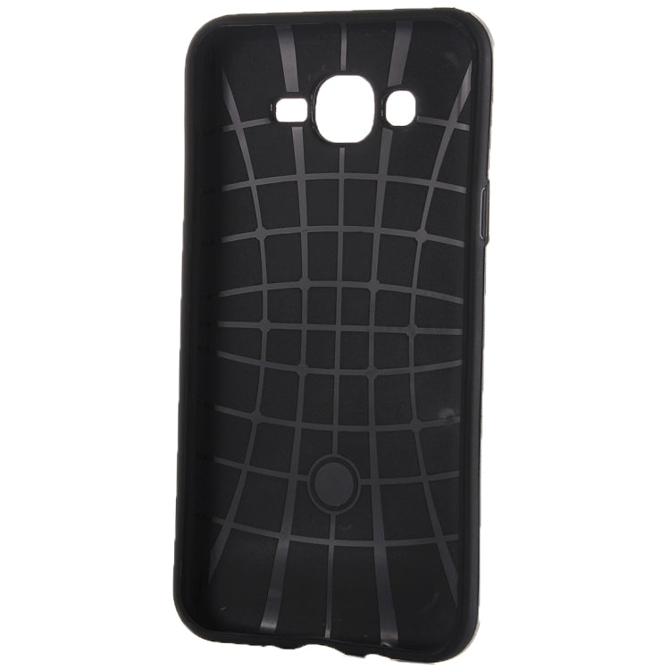 For Galaxy E7 / E700 MOTOMO Armor Metal + TPU Protective Case