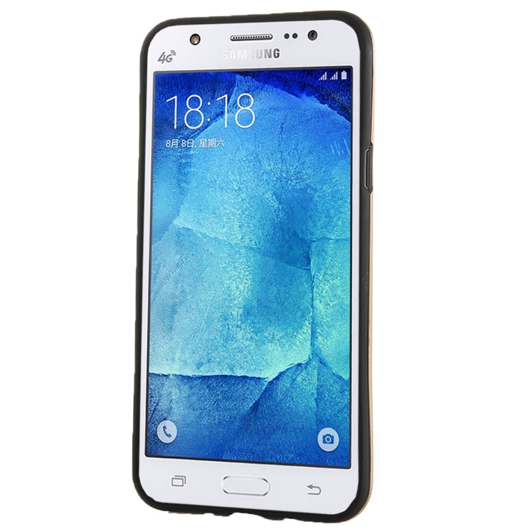 For Galaxy J5 / J500 MOTOMO Armor Metal + TPU Protective Case