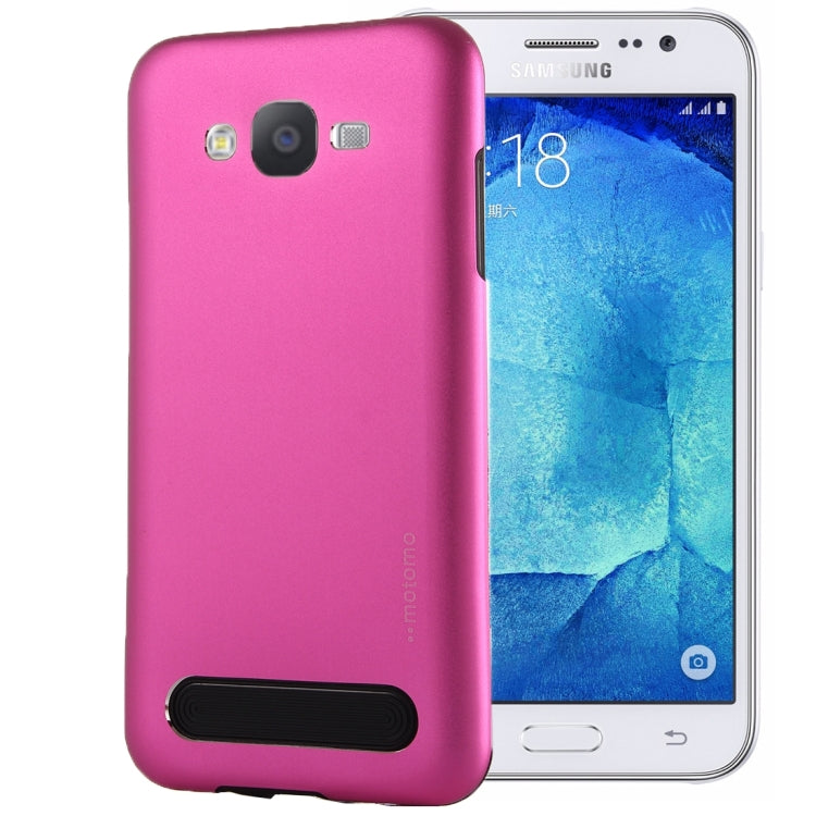 For Galaxy J5 / J500 MOTOMO Armor Metal + TPU Protective Case