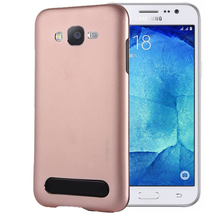 For Galaxy J5 / J500 MOTOMO Armor Metal + TPU Protective Case