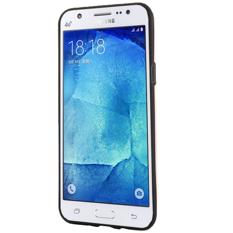 For Galaxy J5 / J500 MOTOMO Armor Metal + TPU Protective Case