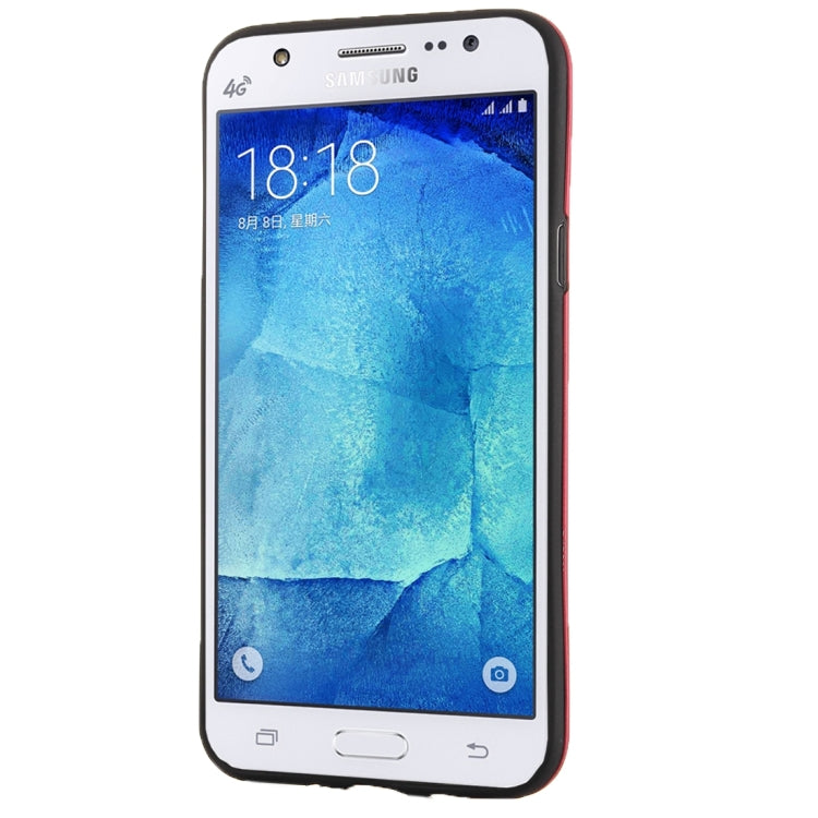 For Galaxy J5 / J500 MOTOMO Armor Metal + TPU Protective Case