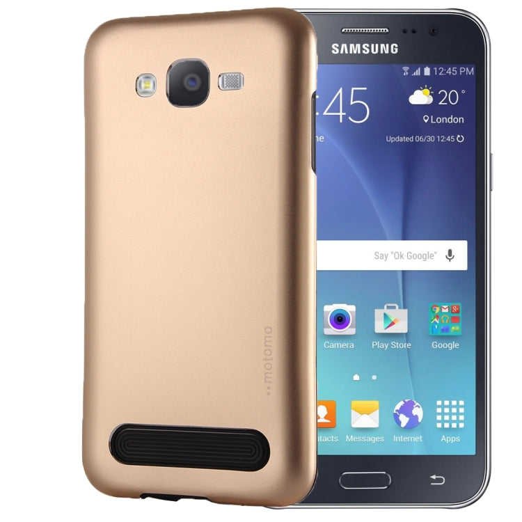 For Galaxy J7 / J700 MOTOMO Armor Metal + TPU Protective Case
