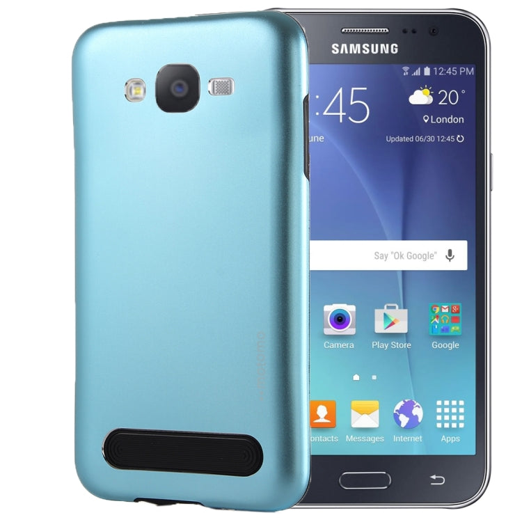 For Galaxy J7 / J700 MOTOMO Armor Metal + TPU Protective Case