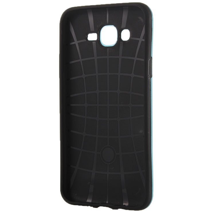 For Galaxy J7 / J700 MOTOMO Armor Metal + TPU Protective Case